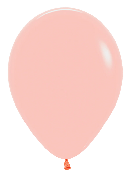 Pastel Melon Helium Balloon Bach and Boujee