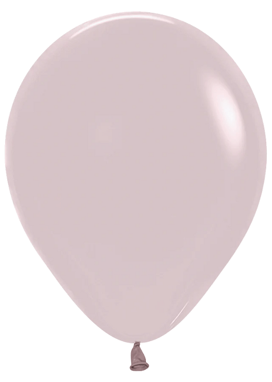 Pastel Rose Pink Helium Balloon Bach and Boujee