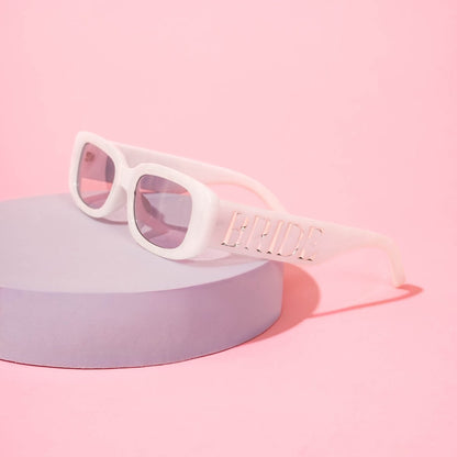 Pink Bride Sunglasses Bach and Boujee