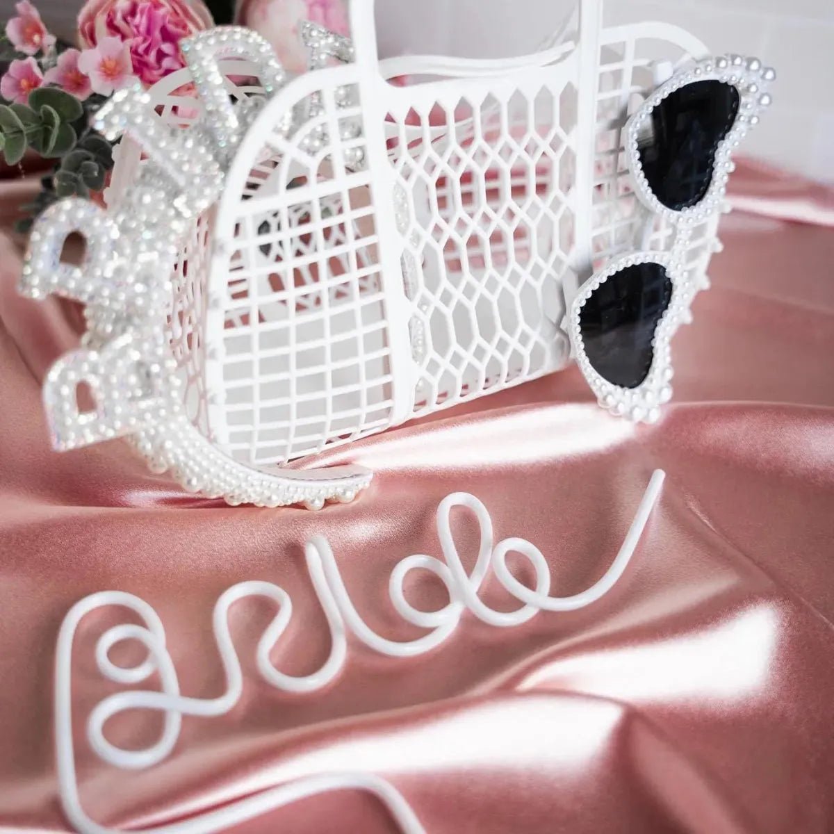 Pink Jelly Bag for Bachelorette Party Favors Bridesmaid Gifts and Teen Birthdays Bach and Boujee