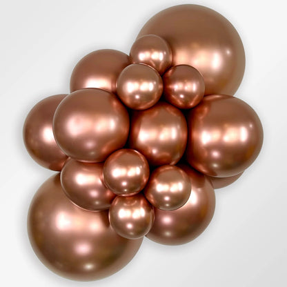 Rose Gold Helium Balloon Bach and Boujee