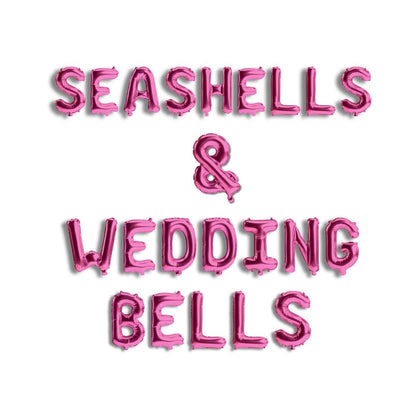 Seashells and Wedding Bells Beach Coastal Theme Bachelorette Banner Last Toast On The Coast Decoration Beach Bachelorette Coastal Cowgirl Bach and Boujee