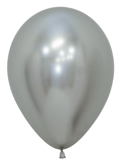 Silver Helium Balloon Bach and Boujee