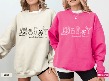 Ski Trip Weekend Crewneck - Bachelorette Sweater Bach and Boujee Sweatshirt
