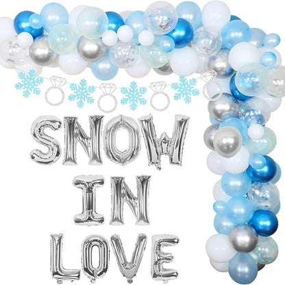 Snow In Love Balloon Arch Kit Bach and Boujee Balloons