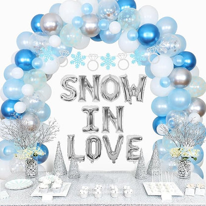 Snow In Love Balloon Arch Kit Bach and Boujee Balloons