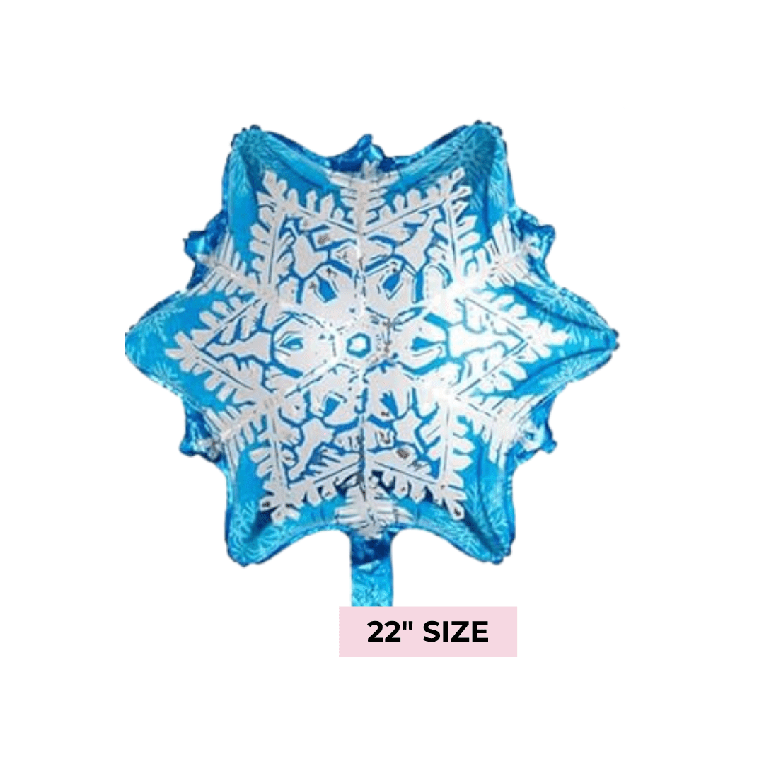 Snowflake Balloon Bach and Boujee Balloons
