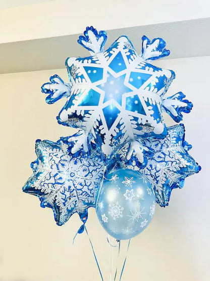 Snowflake Balloon Bach and Boujee Balloons