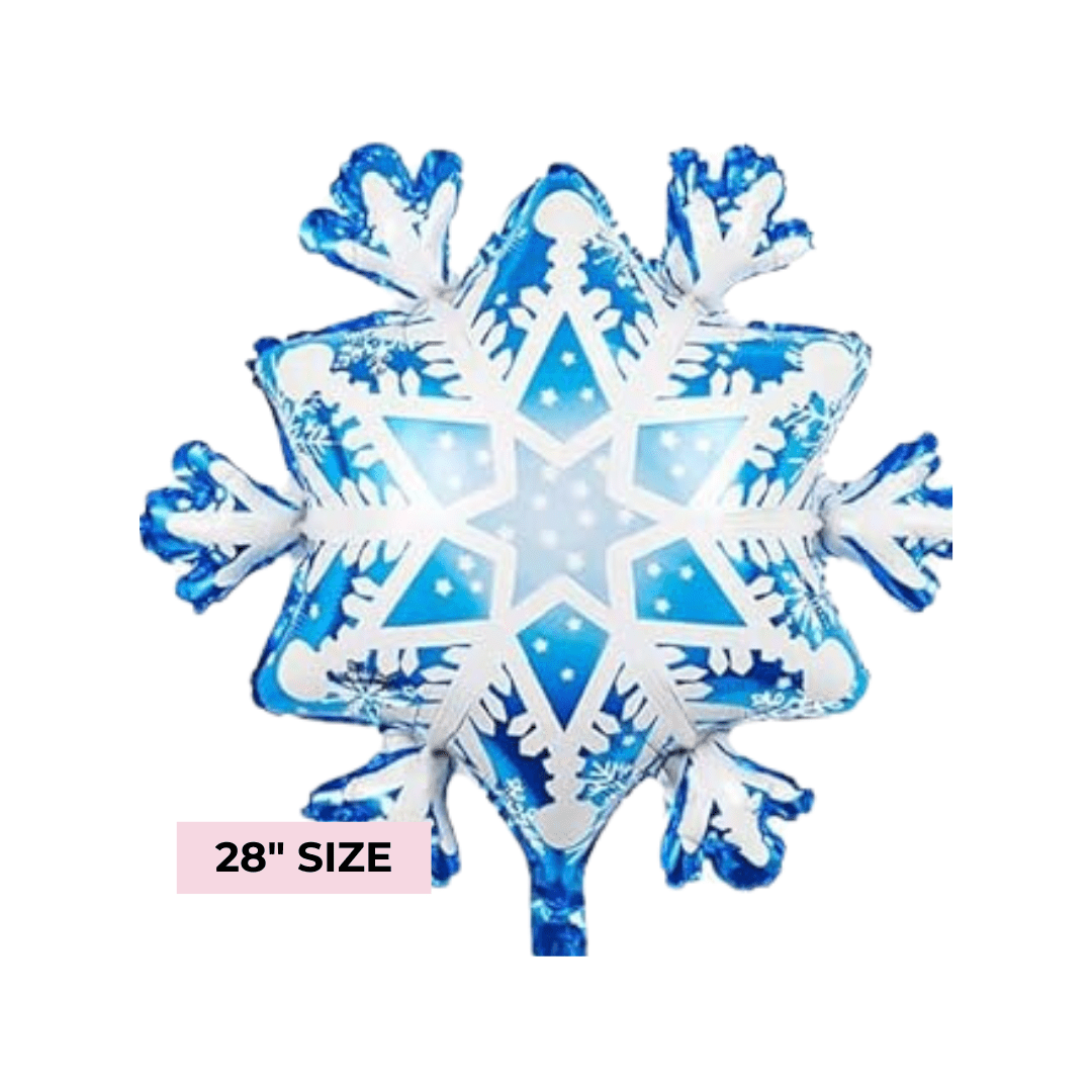 Snowflake Balloon Bach and Boujee Balloons