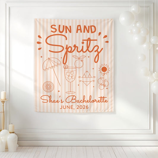 Sun and Spritz Tapestry Bach and Boujee Banners