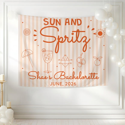 Sun and Spritz Tapestry Bach and Boujee Banners