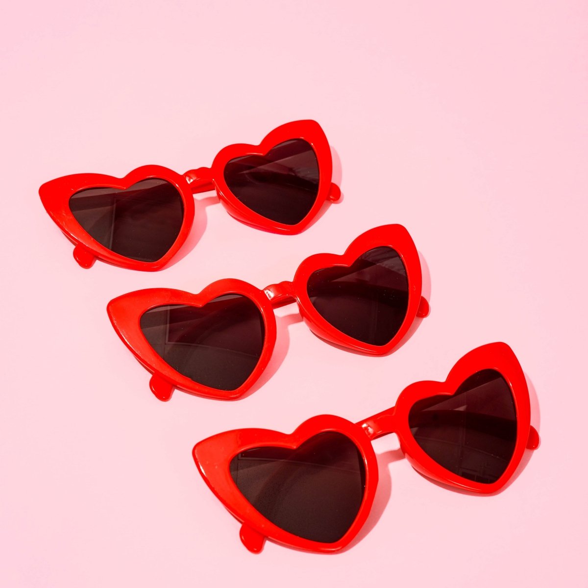 Tan Beige Heart Sunglasses Bach and Boujee