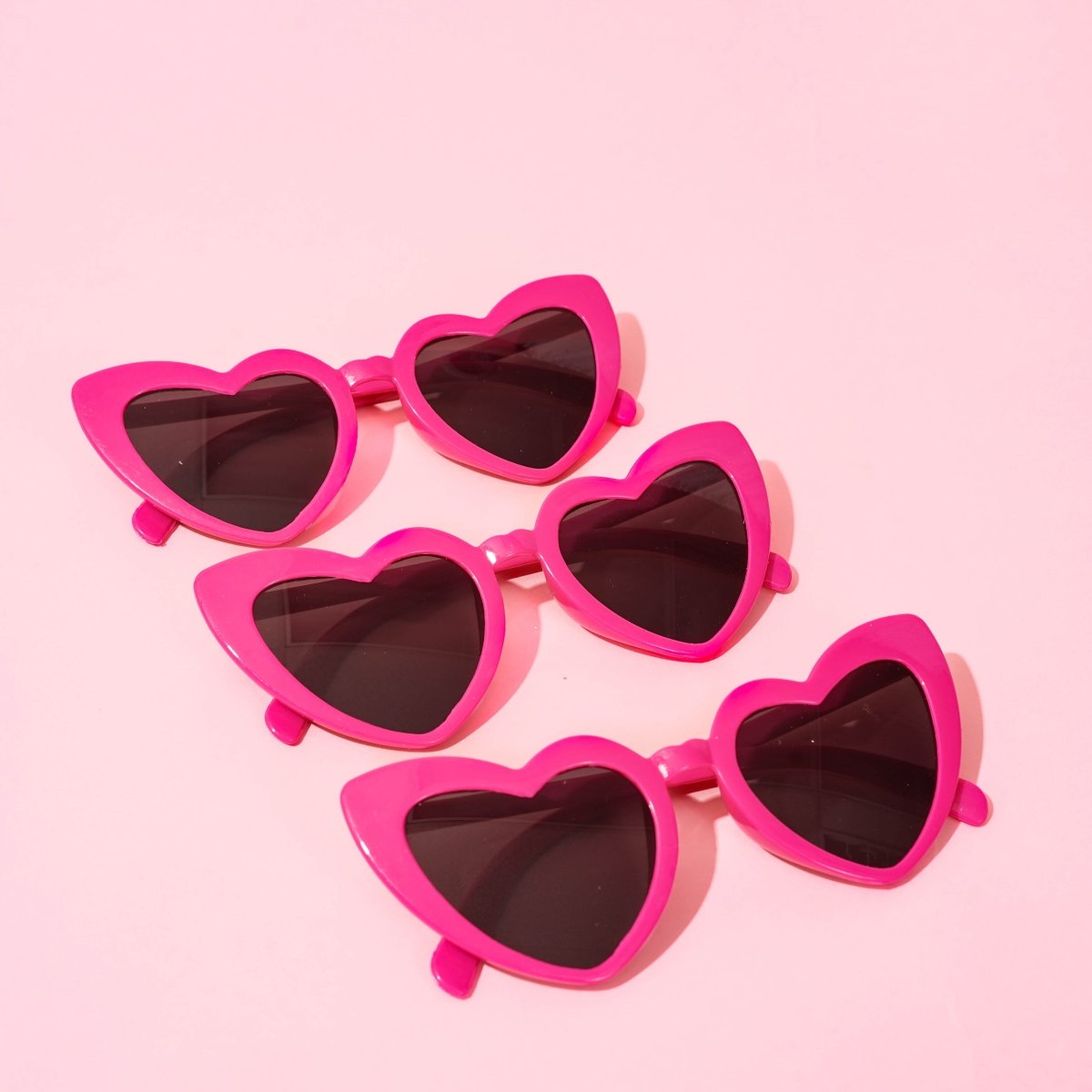 Tan Beige Heart Sunglasses Bach and Boujee