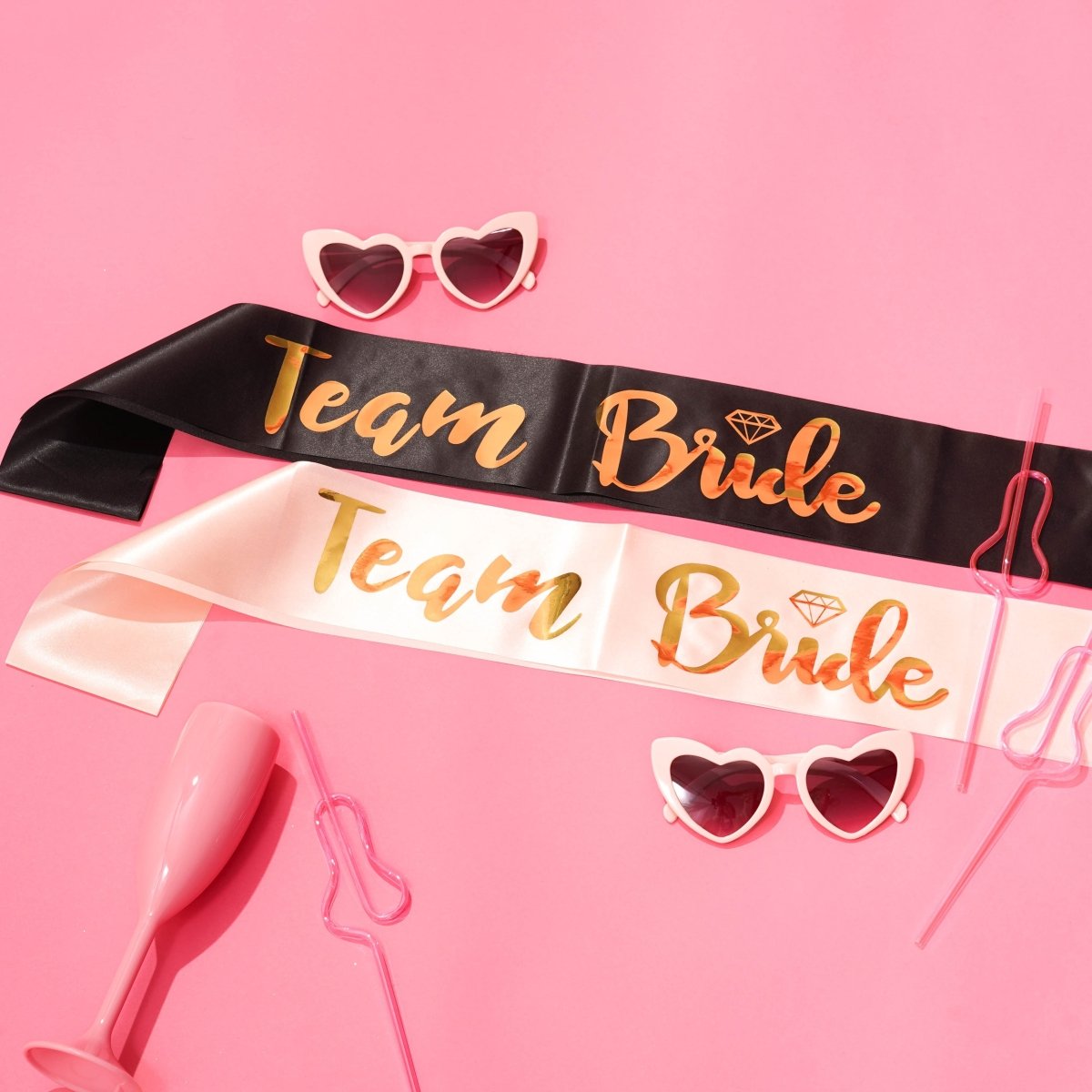 Team Bride Sash Bach and Boujee