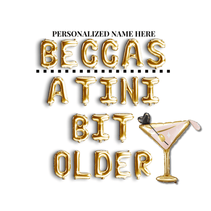 Tini Bit Older - Personalized Name Bach and Boujee