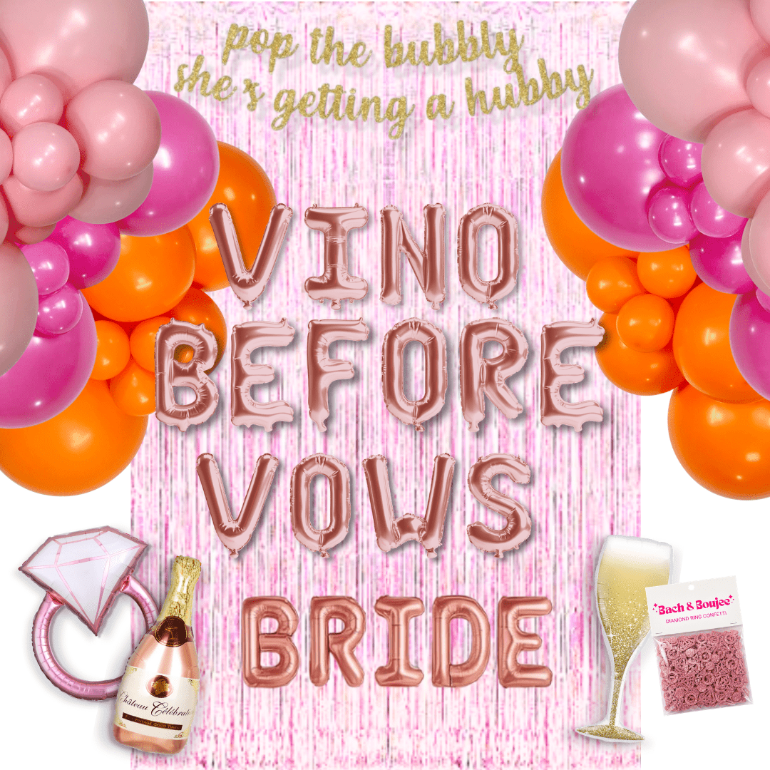 Vino Before Vows Bachelorette Kit Bach and Boujee