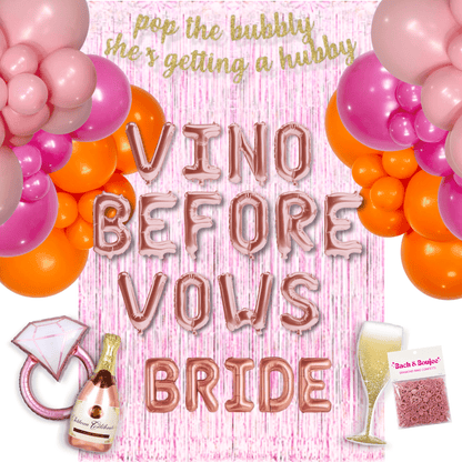 Vino Before Vows Bachelorette Kit Bach and Boujee
