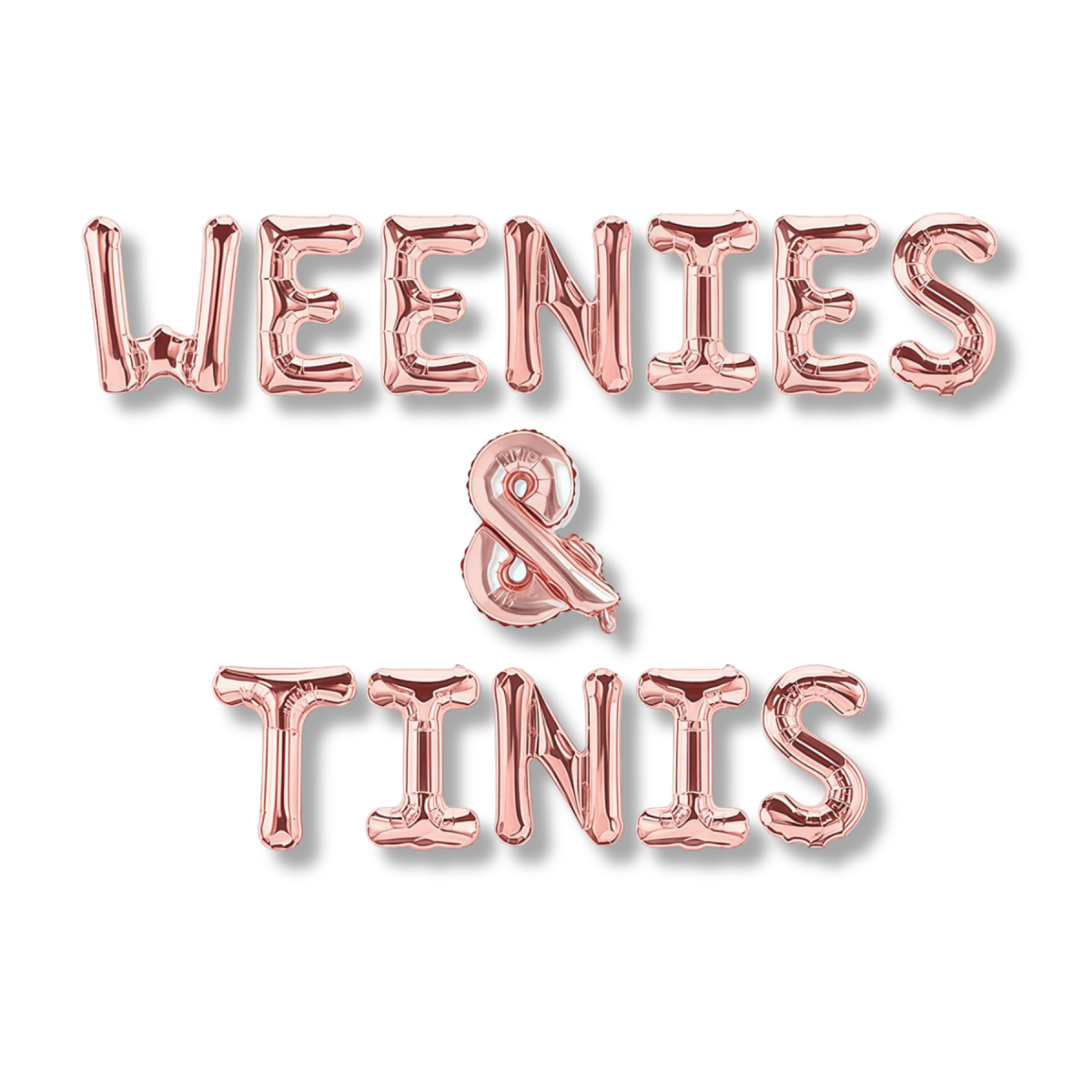 Weenies & Tinis Balloon Banner Bach and Boujee Balloons