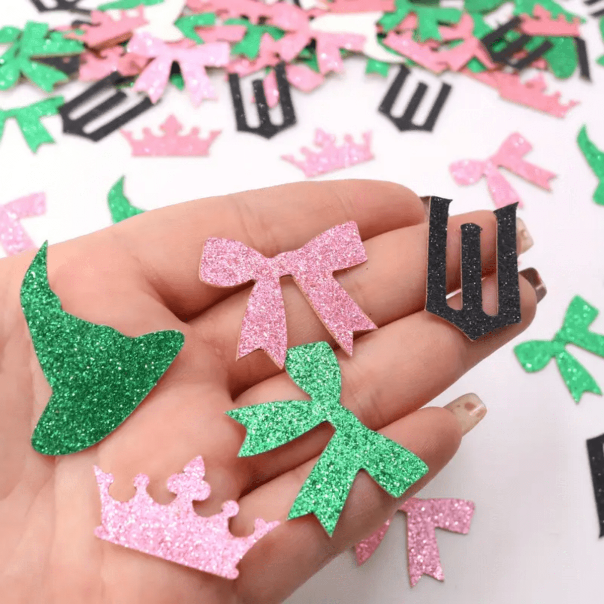 Wicked Witch Confetti Bach and Boujee