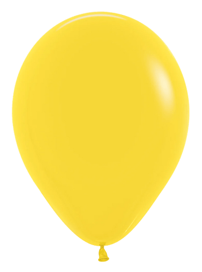 Yellow Helium Balloons Bach and Boujee