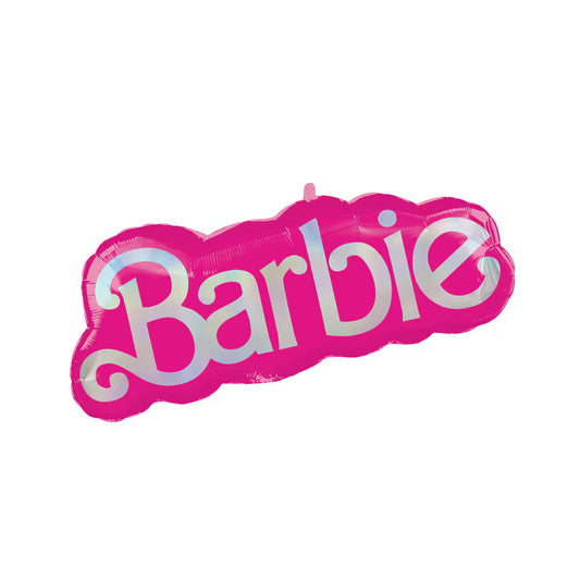 Barbie Pink Doll Balloon - Come On Barbie Lets Bach Party