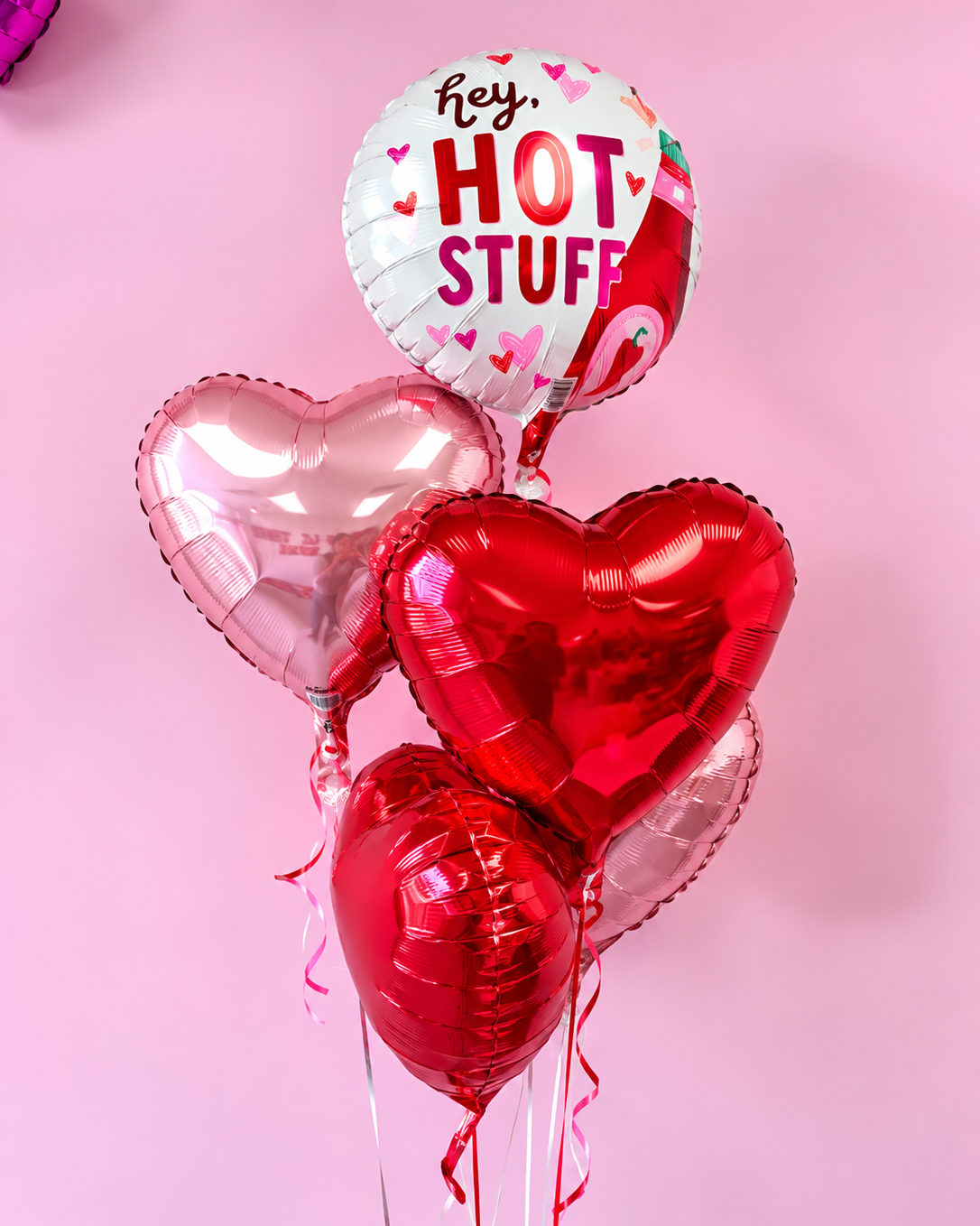 Valentines Heart Phrase Helium Balloon