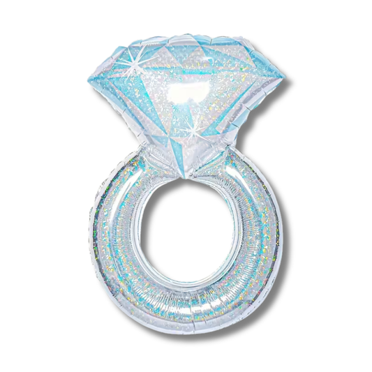 Jumbo-Ringballon für die Verlobung, Junggesellinnenabschied und Brautparty-Dekoration – goldenes Festdekor