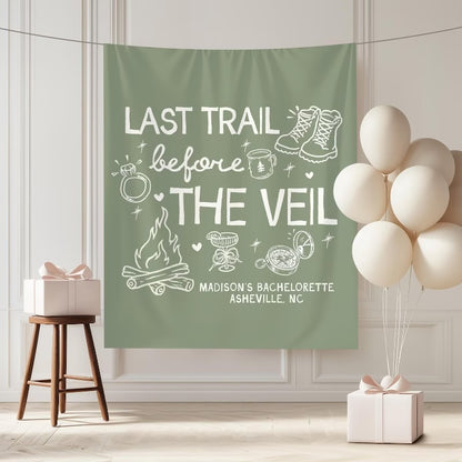 Last Trail Before The Veil Tapestry