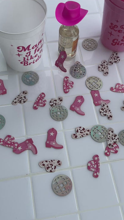 Cowgirl Bachelorette Confetti