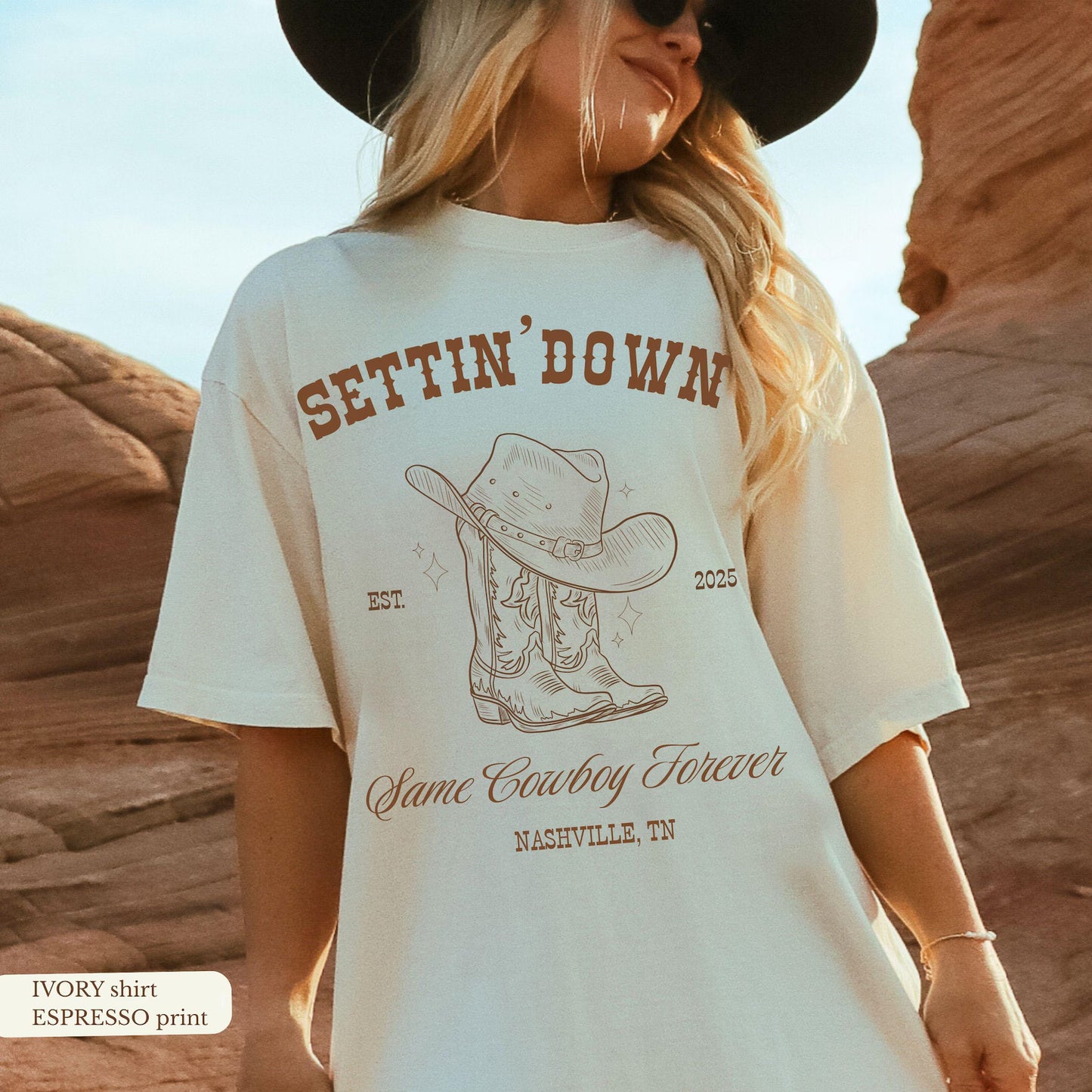 Saddlin Up Cowgirl Nashville Bachelorette Shirt