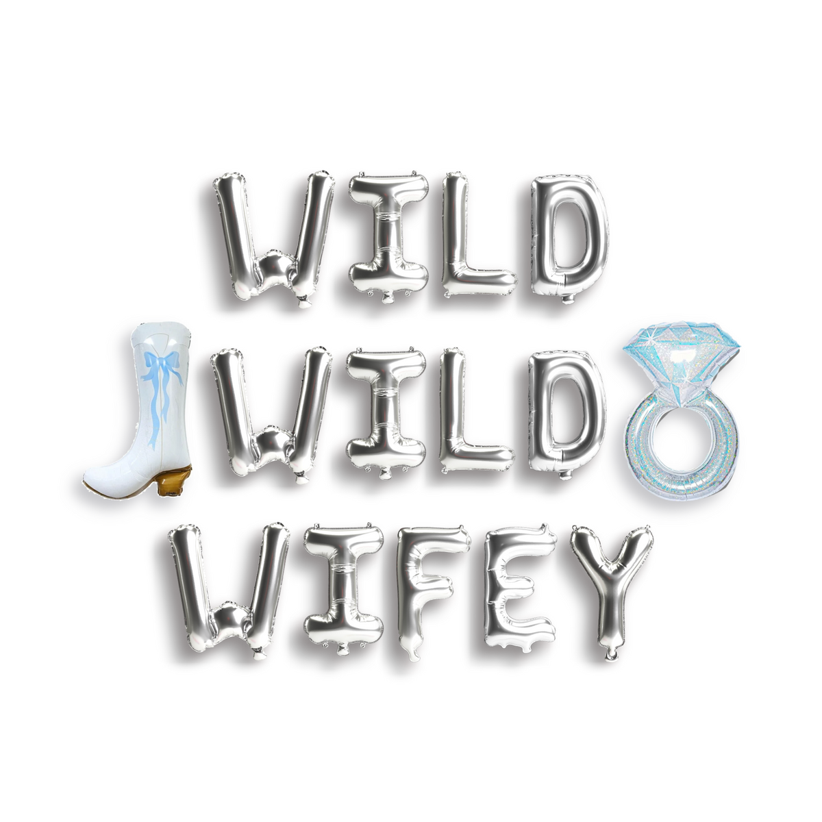 Wild Wild Wifey Balloon Banner